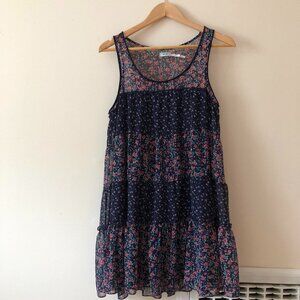 Urban Outfitters floral babydoll mini dress